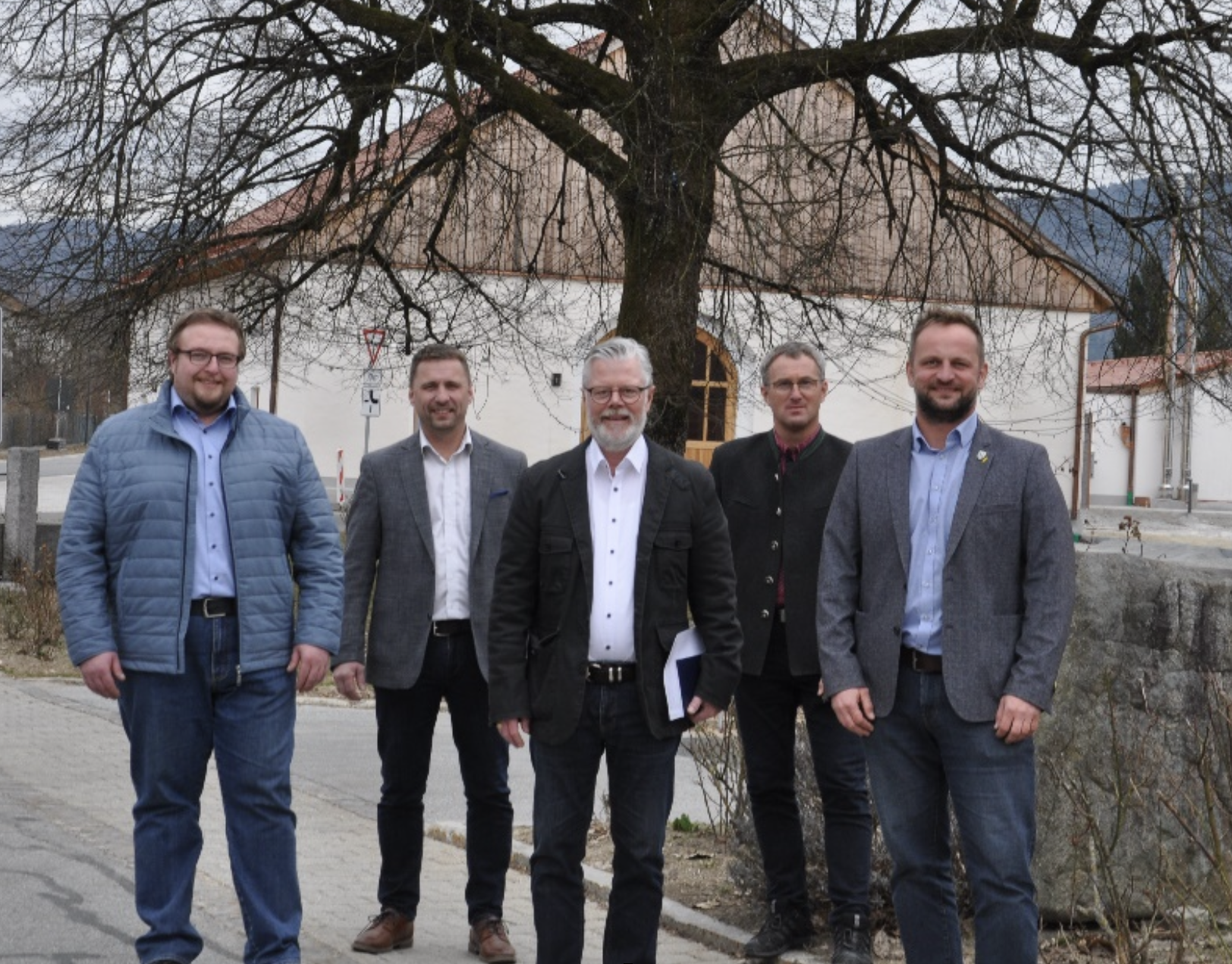 Landrat Herr Roman Fischer zu Besuch in der Verwaltungsgemeinschaft Lalling