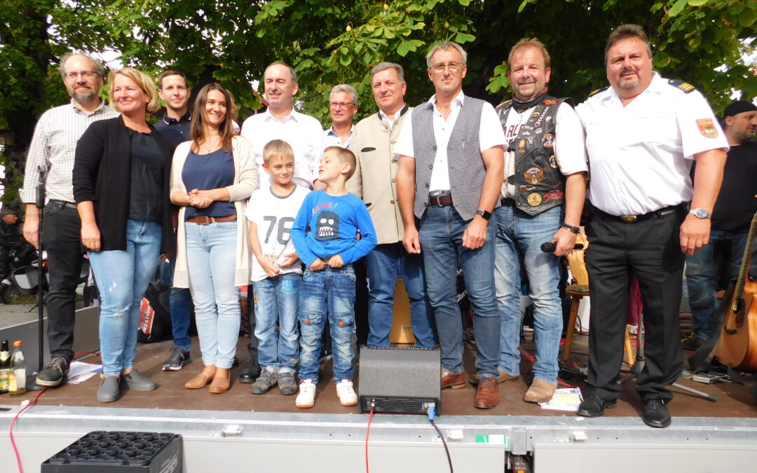 Biker brechen beim Grattersdorfer Motorradbenefizkorso alle Rekorde